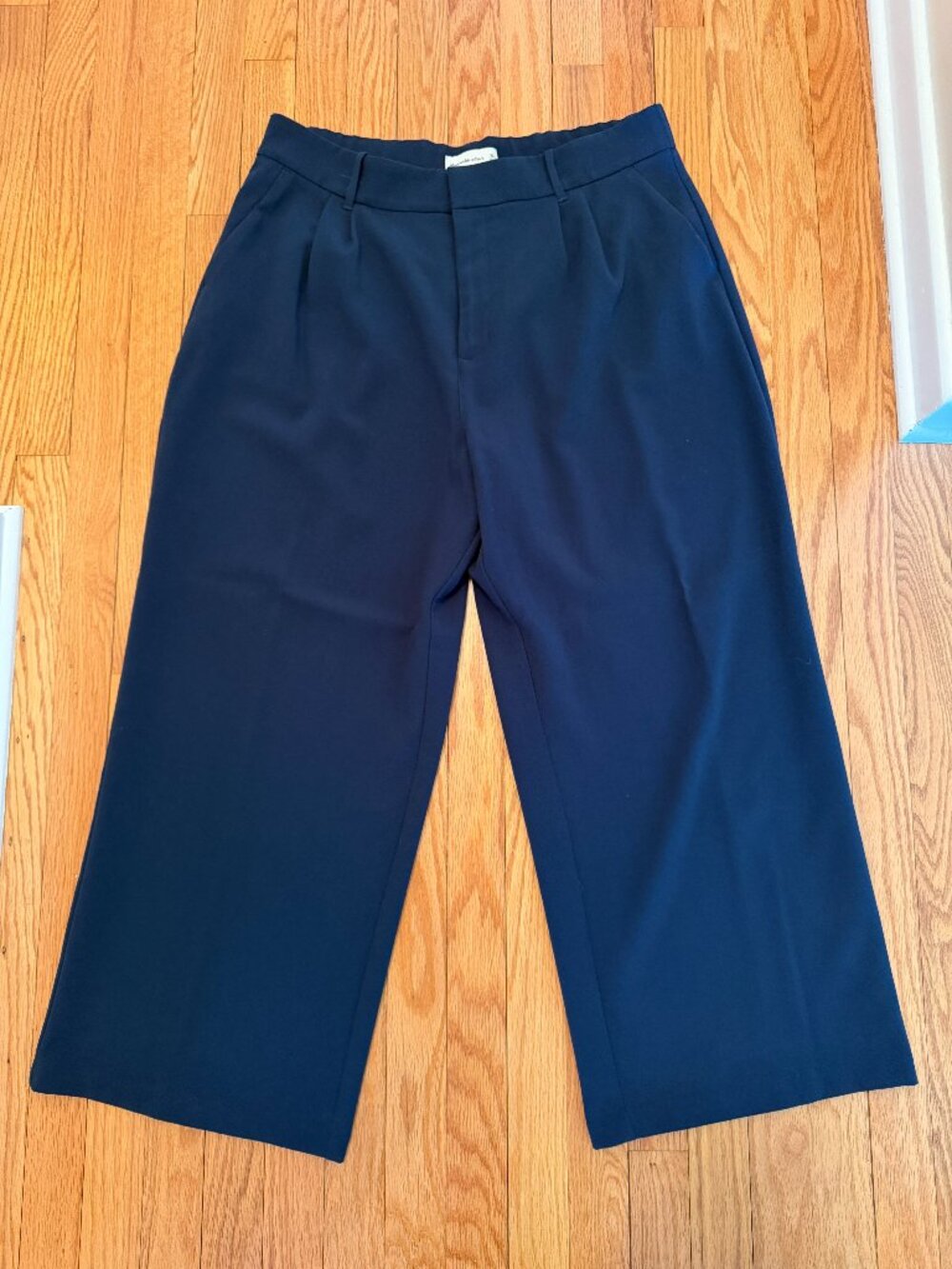 Abercrombie Sloan Tailored Pant - Navy